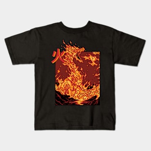 Fire dragon Kids T-Shirt